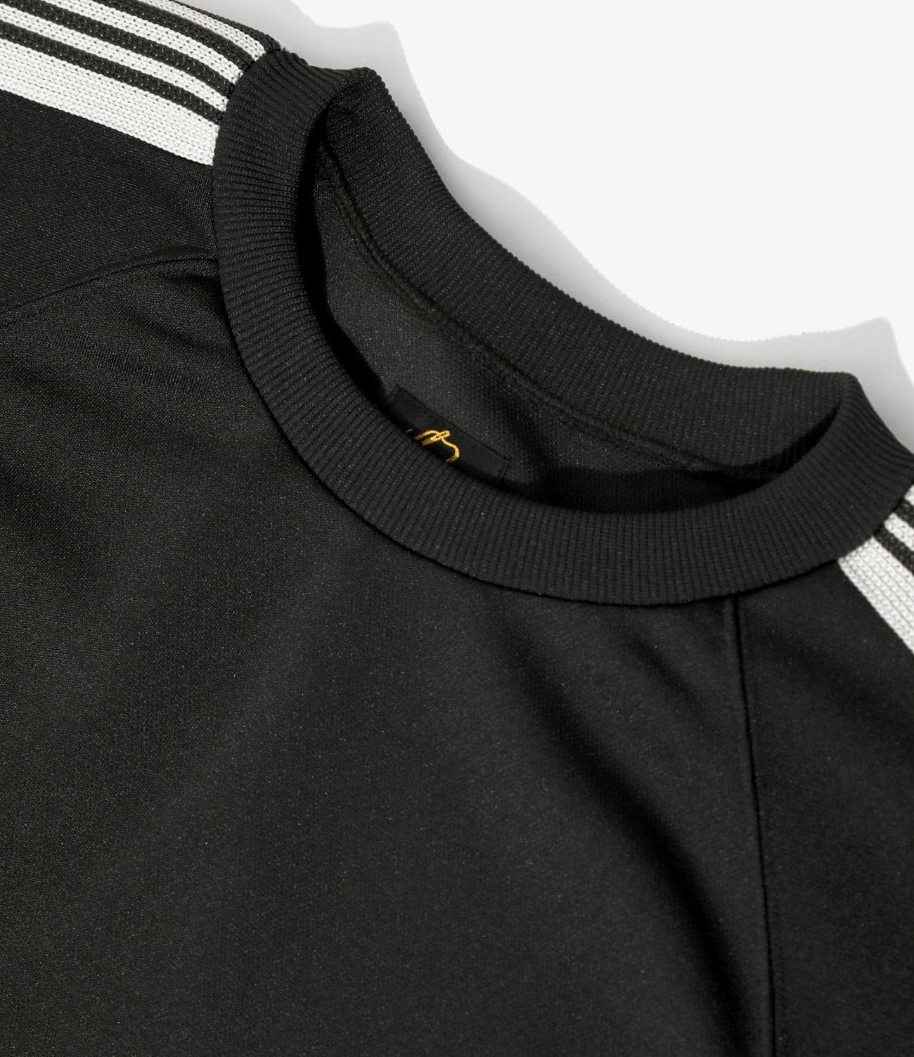 NEEDLES/ニードルズ/TRACK CREW NECK SHIRT- POLY SMOOTH -CHARCOAL- トラッククルーネックシャツ CHARCOAL L