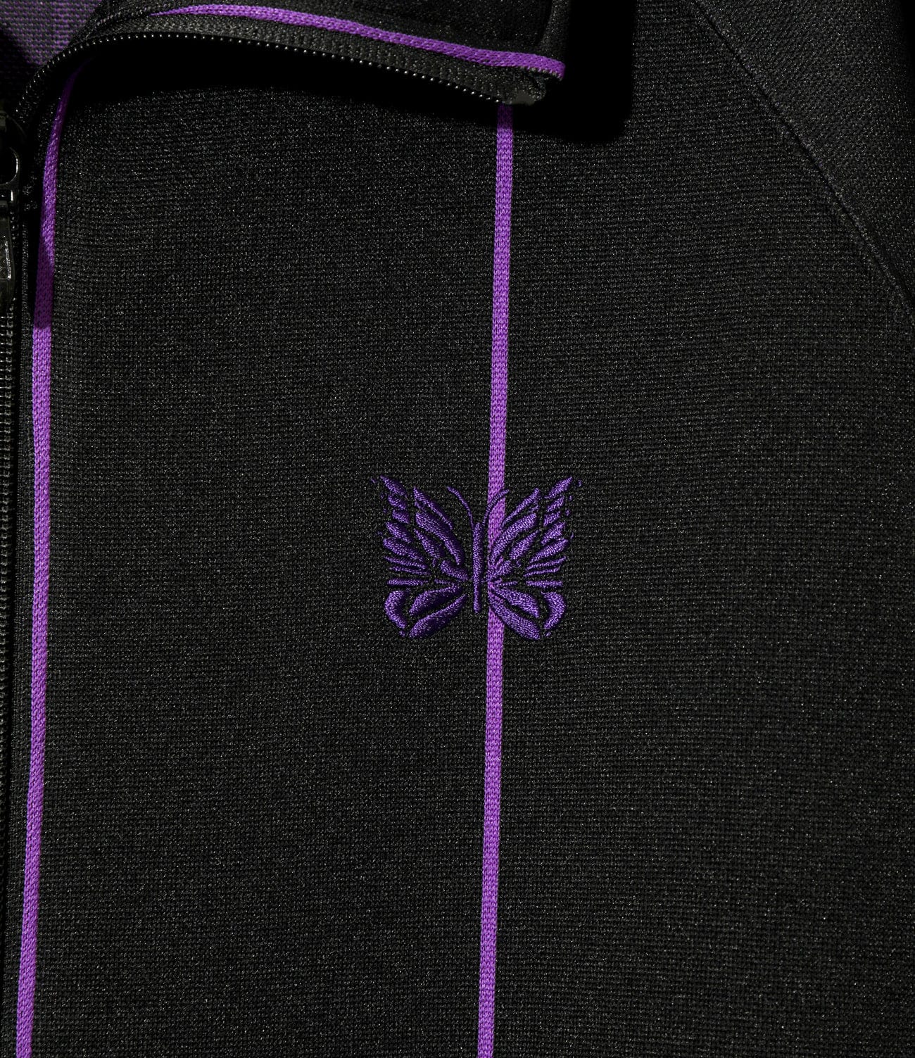 NEEDLES/ニードルズ/TRACK JACKET - POLY JACQUARD -BLACK- トラックジャケット BLACK M