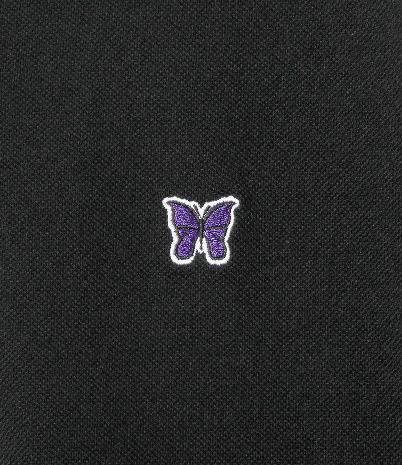 NEEDLES/ニードルズ/RINGER TEE - COTTON PIQUE BLACK M