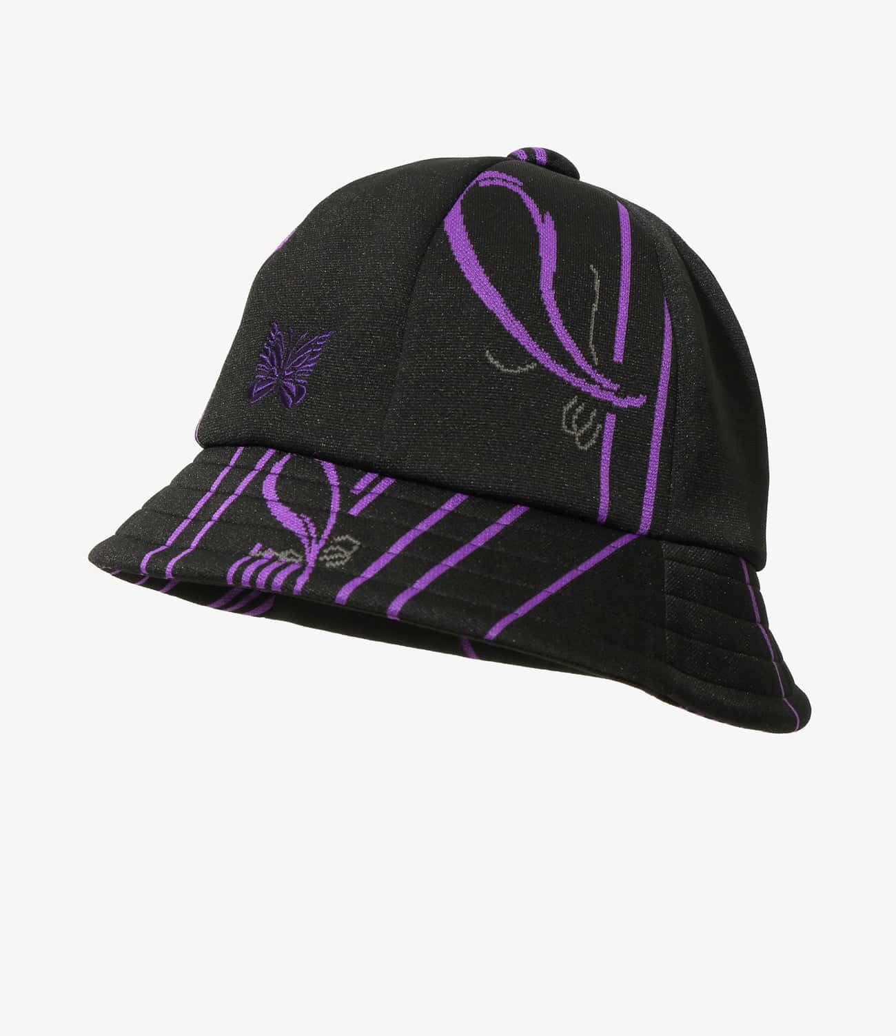 NEEDLES/ニードルズ/BERMUDA HAT - POLY JACQUARD -BLACK- BLACK M