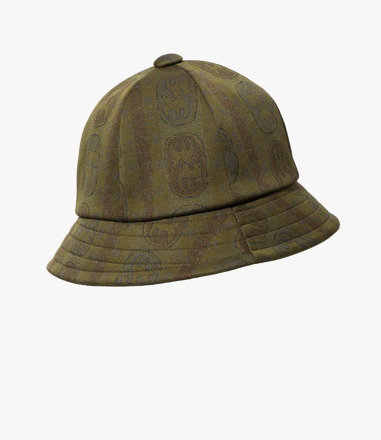 NEEDLES/ニードルズ/BERMUDA HAT - POLY JACQUARD -OLIVE- OLIVE M