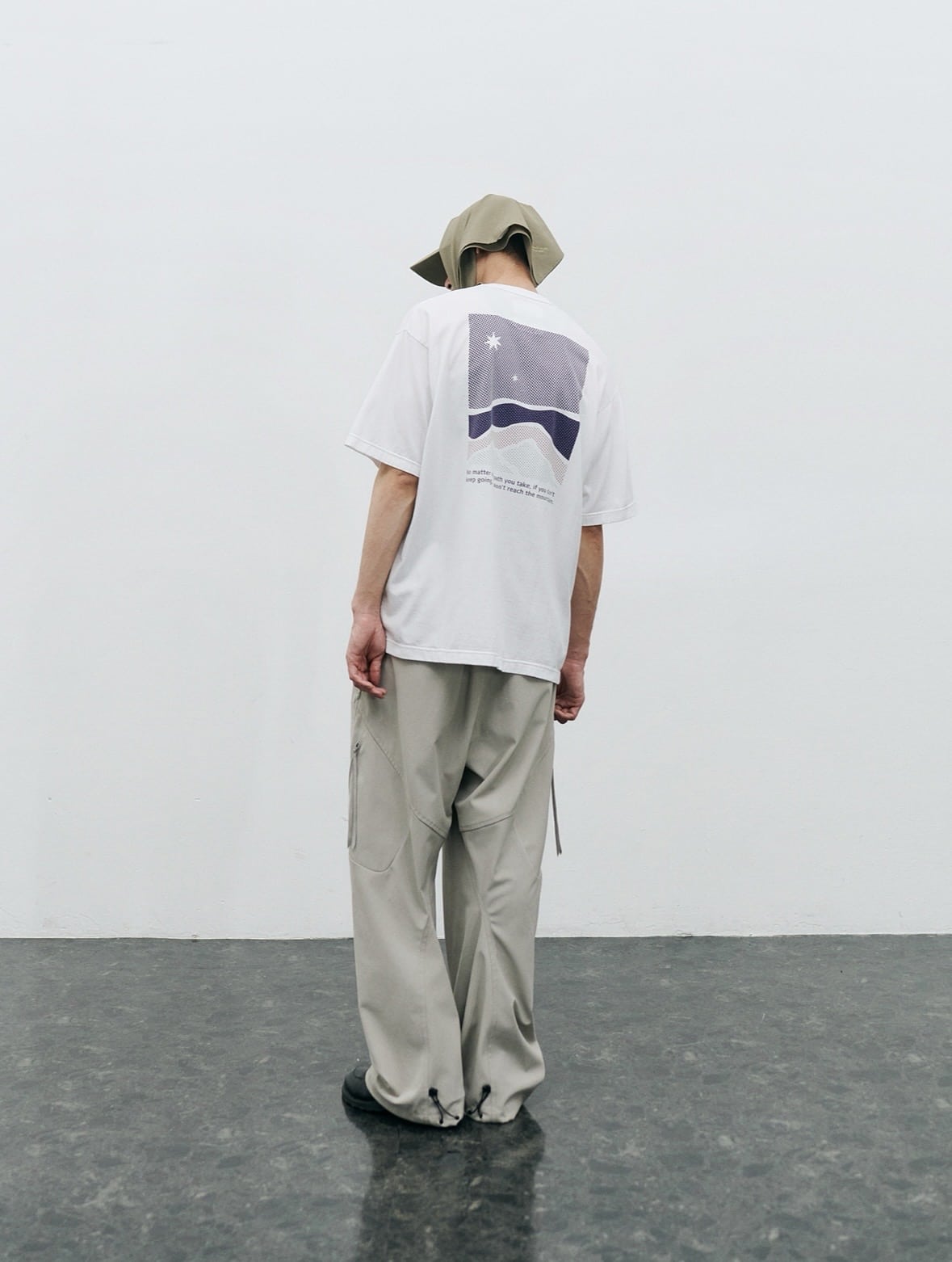 YDOT/ワイドット/YDOT MOUNTAIN T SHIRT WHITE M