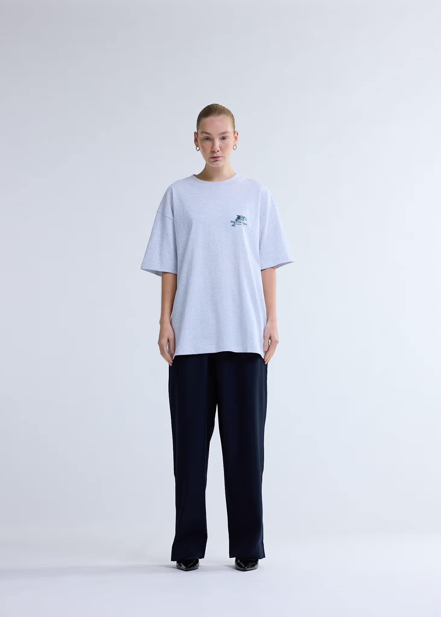 New Amsterdam Surf Association/ニューアムステルダムサーフアソシエーション/DOLPHIN TEE ASH ASH S