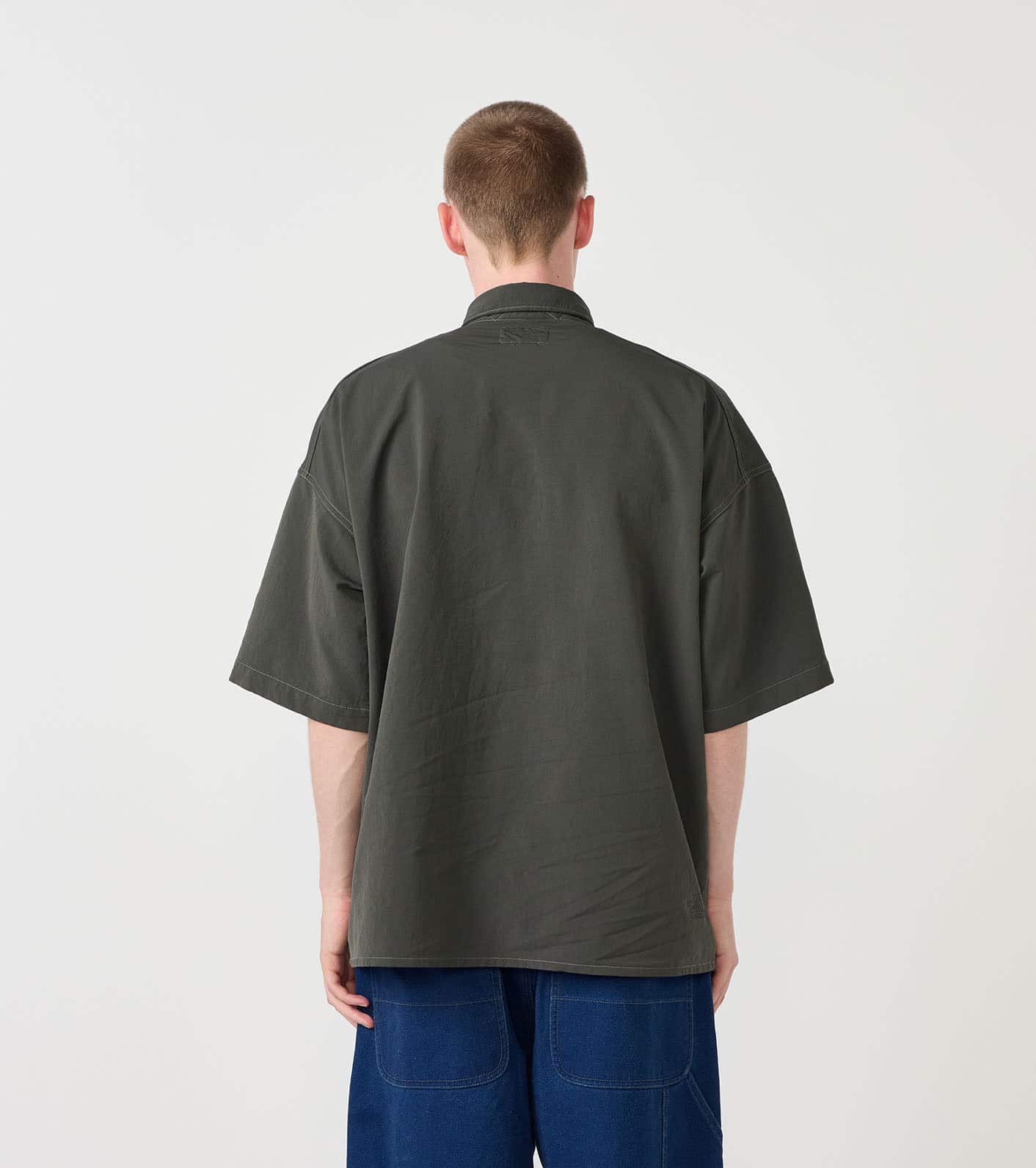 THE NORTH FACE Purple Label/ザ ノースフェイス パープルレーベル/Garment Dyed ALPHADRY Field S/S Shirts ブラック M