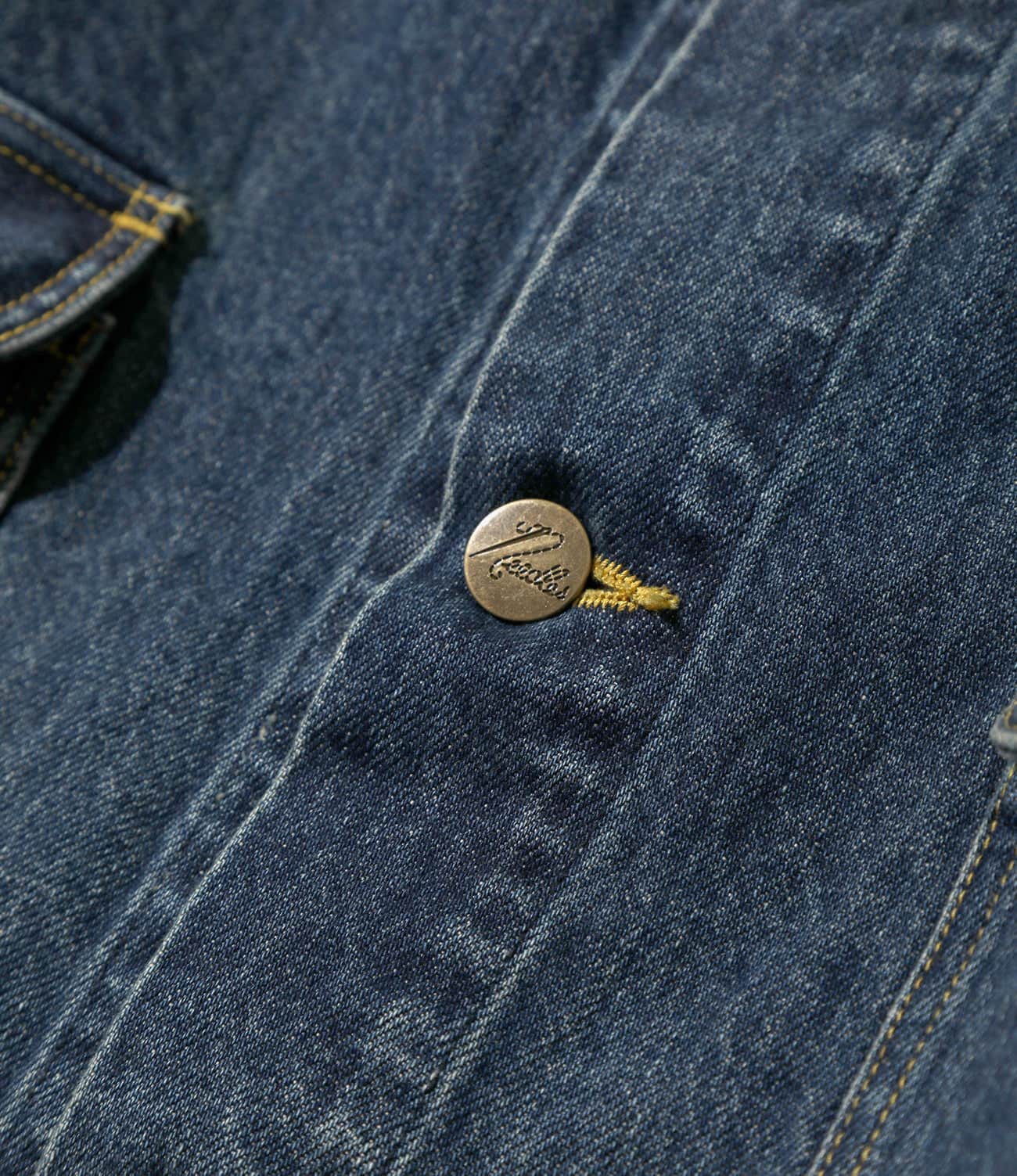 NEEDLES/ニードルズ/PAPILLON EMB. JEAN JACKET - 12OZ DENIM デニムジャケット インディゴ S