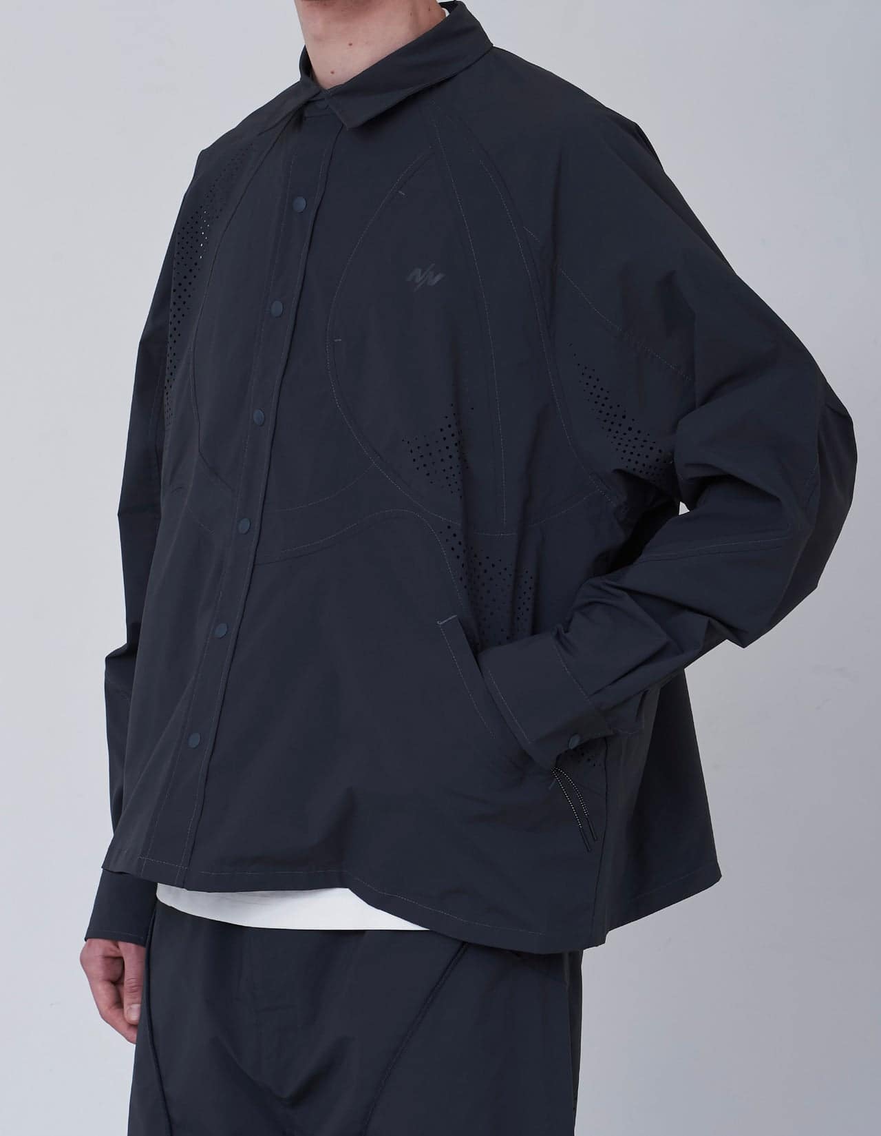 NINEpointNINE/ナインポイントナイン/Pulsar Laser L/S Shirt BLACK M