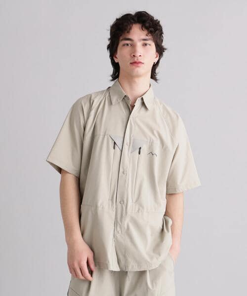 MANASTASH/マナスタッシュ/RIVER SHIRTS シャツ サンド S