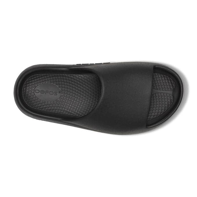 OOFOS/ウーフォス　OOAHH PLUS ウーアープラス　リカバリーサンダル BLACK 23cm