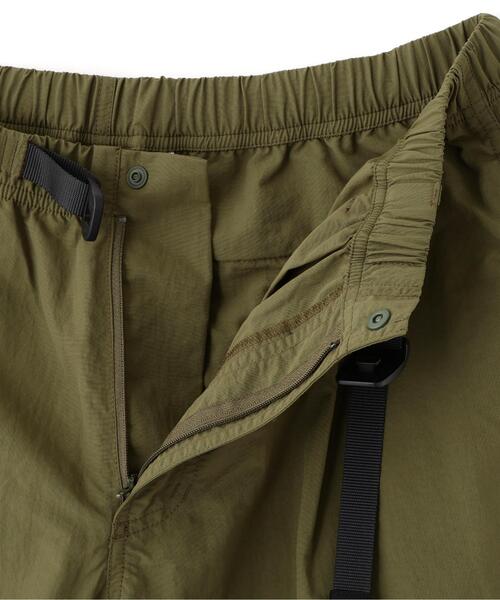 GRAMICCI/グラミチ/別注NYLON TUCK PANTS　別注ナイロンタックパンツ オリーブ S