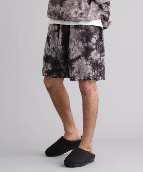 MANASTASH/マナスタッシュ/TIE DYE CHILLIWACK SHORTS ブラック S