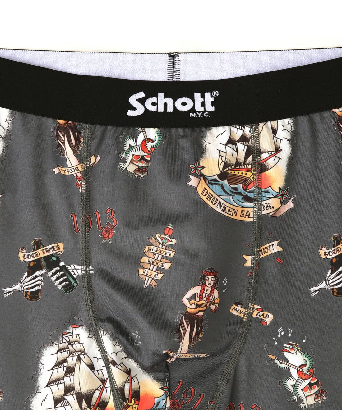 Schott/ショット/BOXER PANTS HULA GIRLボクサーパンツ フラガール アザー M