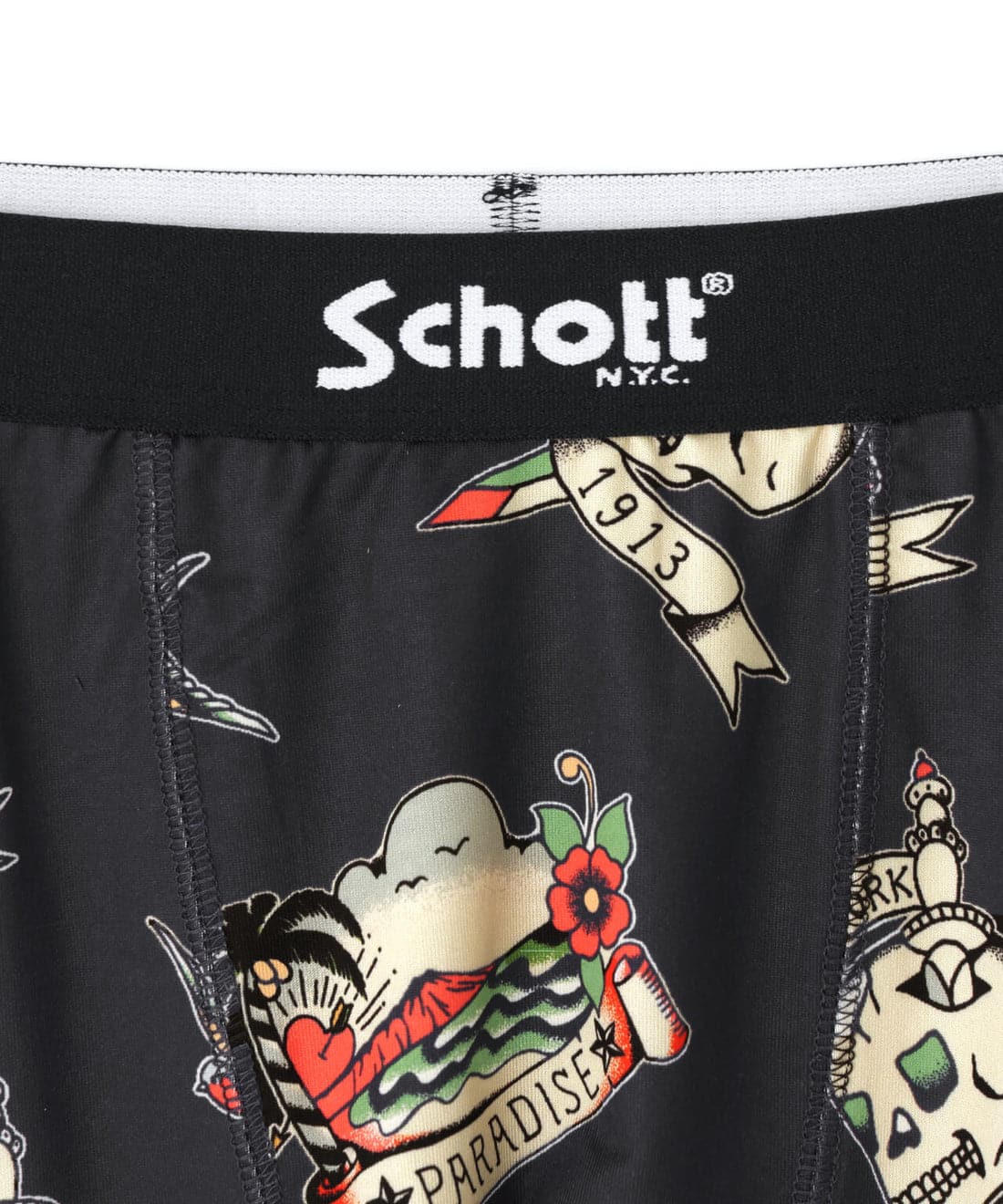 Schott/ショット/BOXER PANTS TATOO/ボクサーパンツ タトゥー アザー M