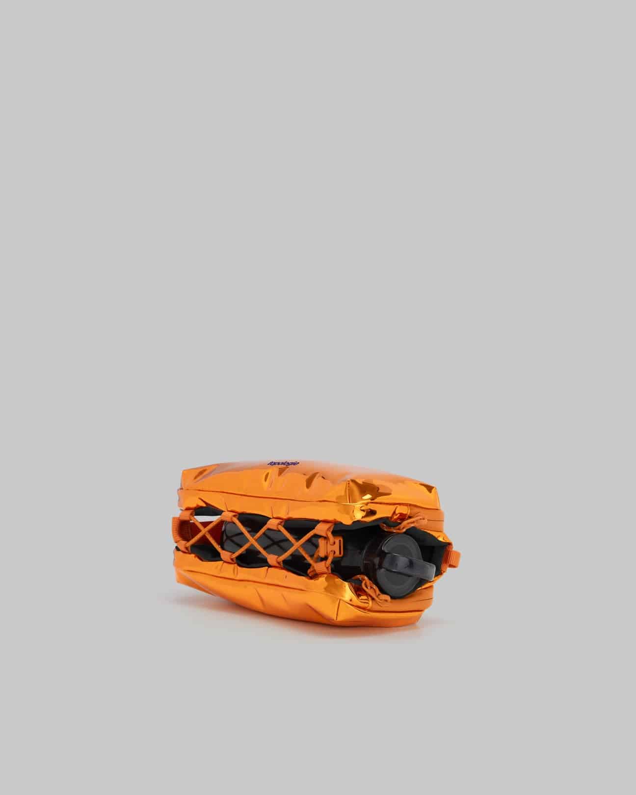 Topologie/トポロジー/Bottle Sacoche Medium（ボトル サコッシュミディアム） Orange Metallic / Mirror Metallic FREE