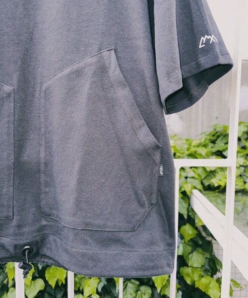 MANASTASH×CMF OUTDOOR GARMENT/マナスタッシュｘシーエムエフアウトドアガーメント/2 POCKET SLOW DRY TEE　Tシャツ ブラック M