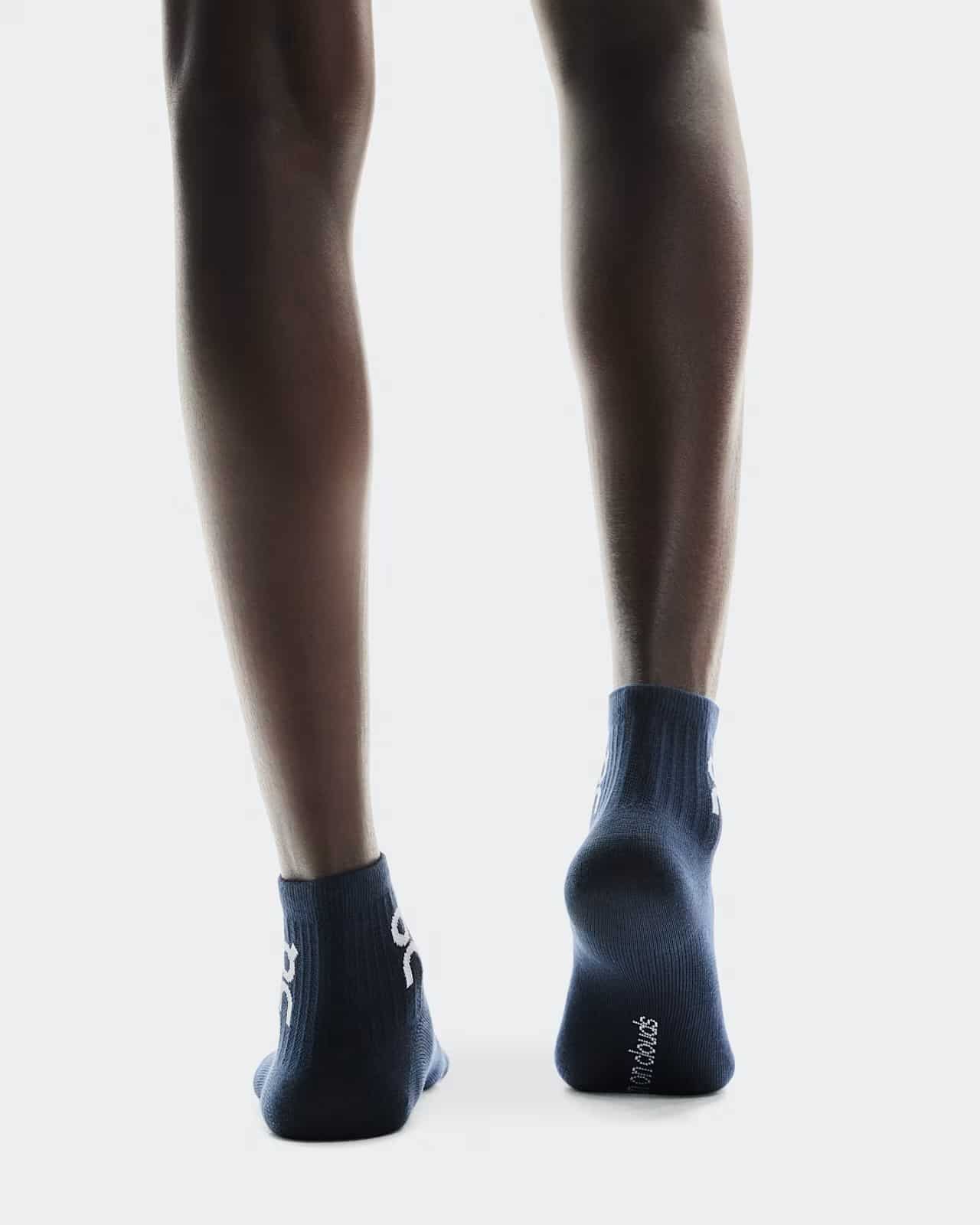 On/オン/Logo Sock Mid 3P ロゴソックスミッド　3パック NAVY XS(22-24.5)