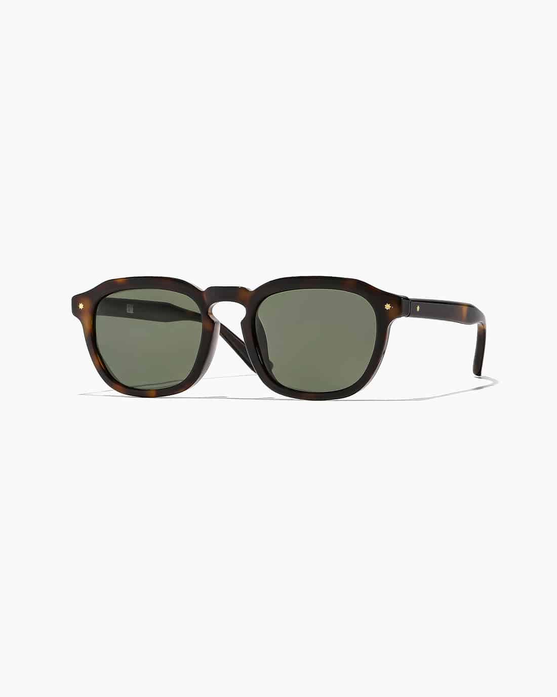 SZADE/エスザーデ/archer ; mustard tortoiseshell / moss polarised サングラス mustard tortoiseshell / moss polarised FREE