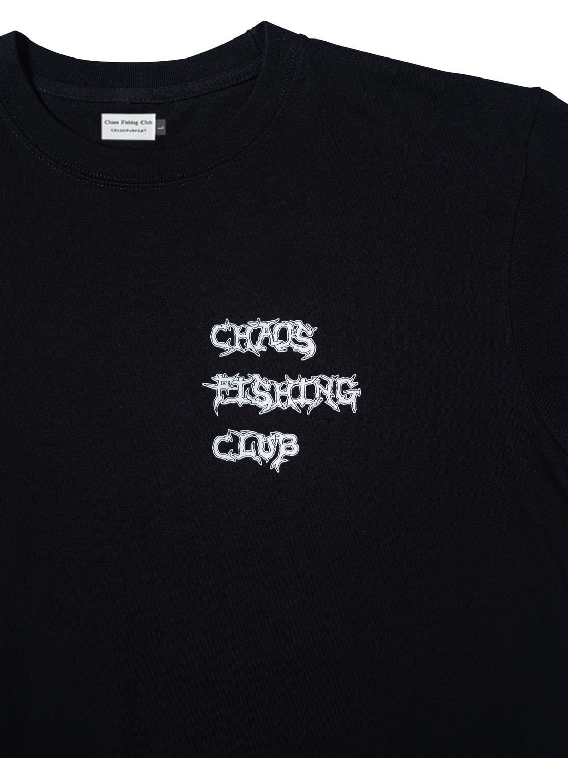 CHAOS FISHING CLUB/カオスフィッシングクラブ/Tooth T-Shirt S/S BLACK M