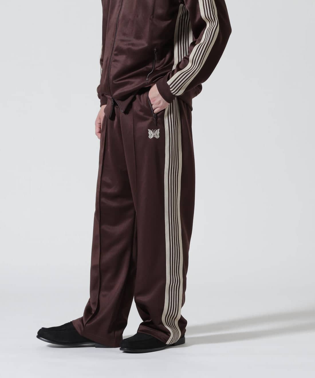 Needles×BEAVER/ニードルズ×ビーバー 別注Track Pant - Poly Smooth