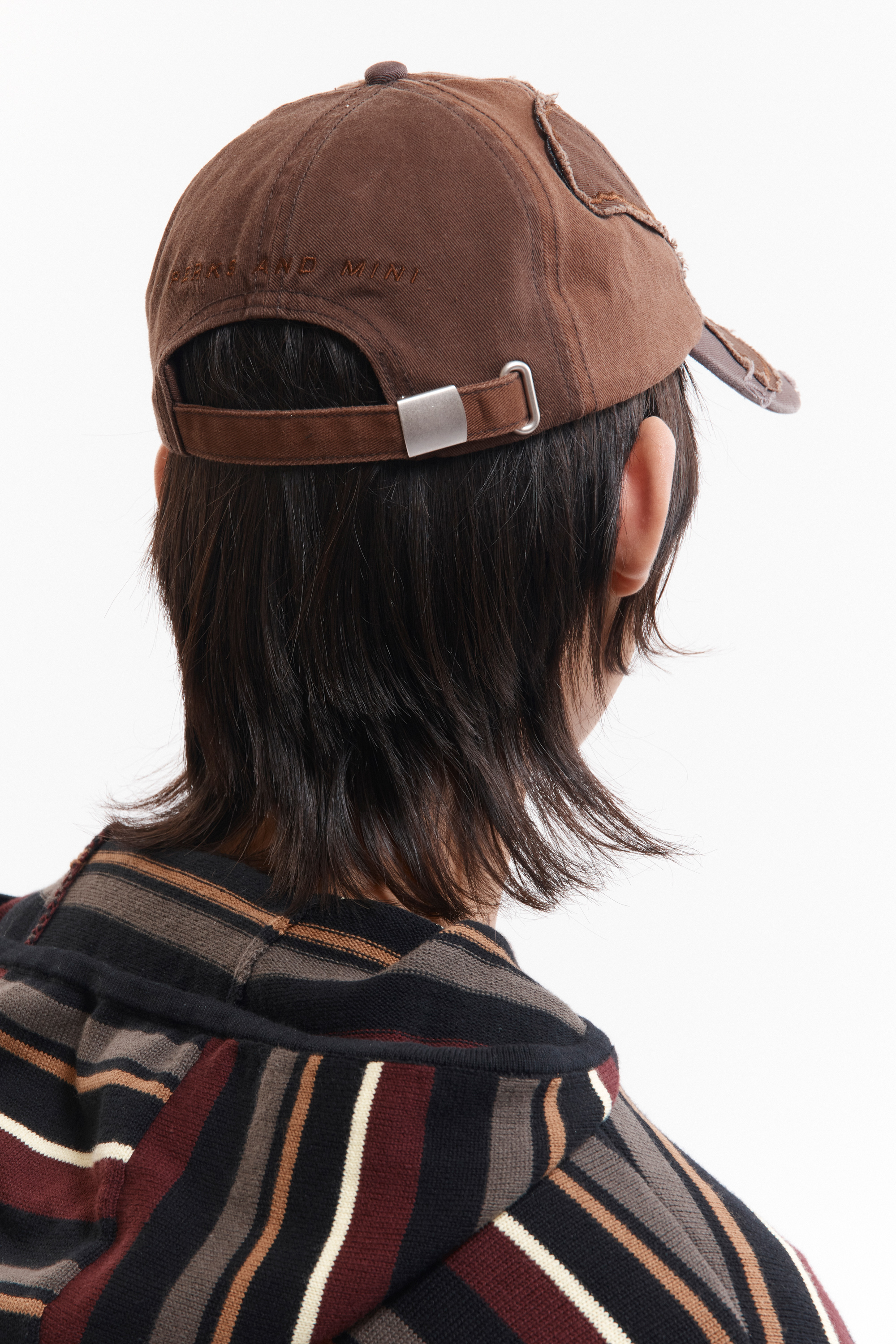 P.A.M.(Perks And Mini)/パム(パークスアンドミニ)/ALIEN BUTTERFLY TONAL BASEBALL CAP  キャップ　帽子 BROWN FREE
