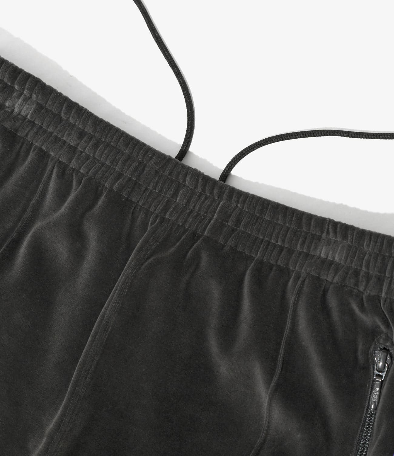 NEEDLES/ニードルズ/NARROW TRACK PANT - C/PE VELOUR ナロートラックパンツベロア CHARCOAL XS