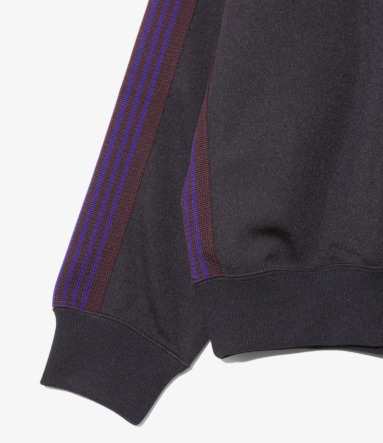 NEEDLES/ニードルズ/TRACK CREW NECK SHIRT - POLY SMOOTH トラッククルーネックシャツ PURPLE M