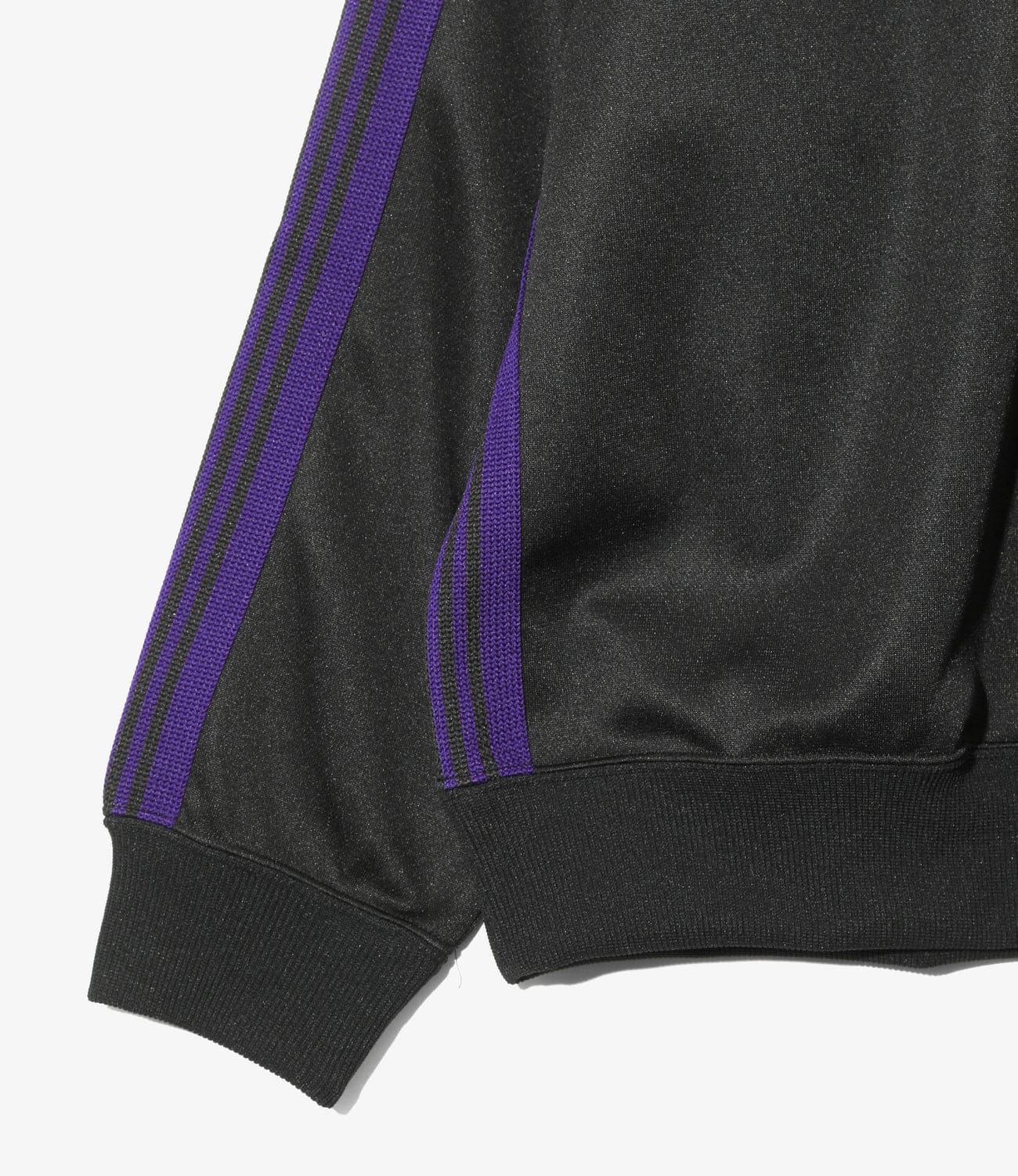 NEEDLES/ニードルズ/TRACK CREW NECK SHIRT - POLY SMOOTH トラッククルーネックシャツ BLACK M