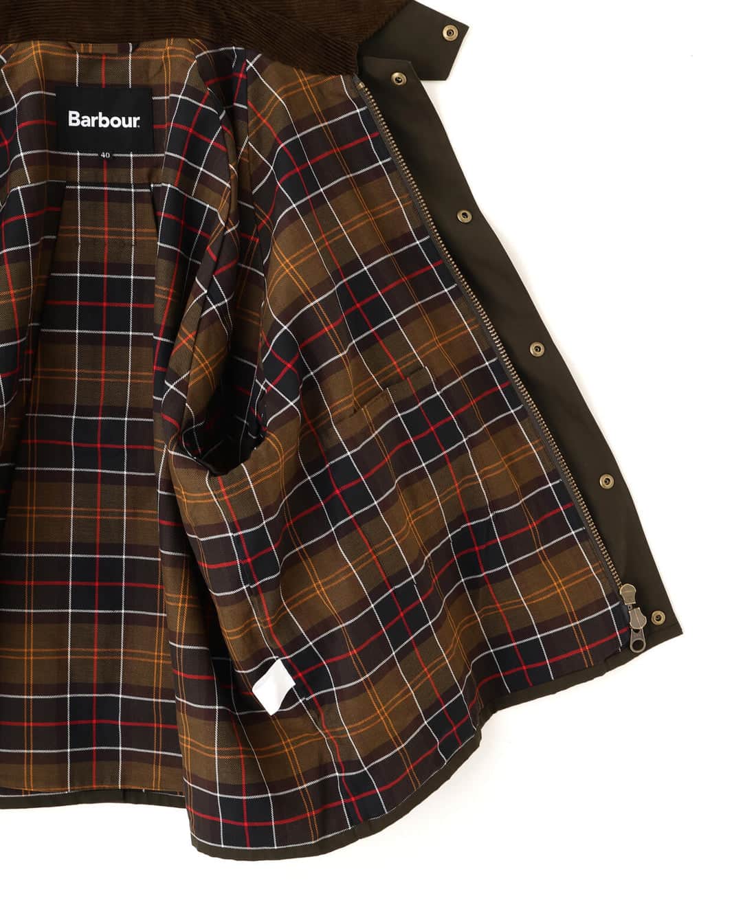 Barbour×BEAVER/バブアー×ビーバー　別注NO WAX OS TRANSPORT'26 別注トランスポート'26 セージ 36