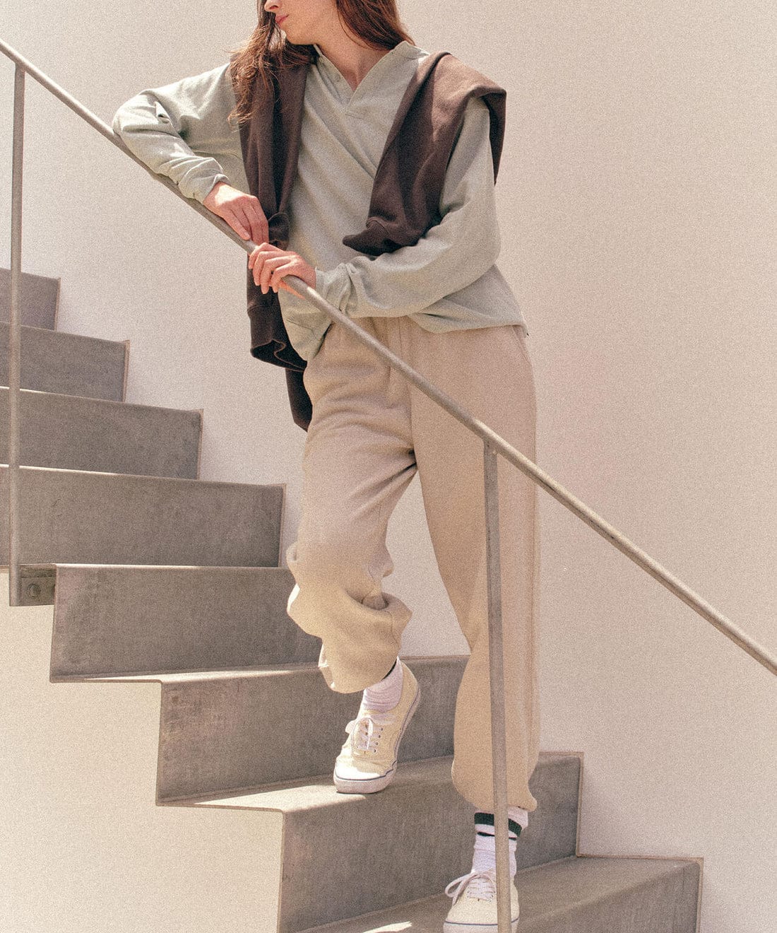 MANASTASH/マナスタッシュ/HEMP＠by manastash/HEMP DAYS SWEAT PANTS スウェットパンツ ライトグレー M