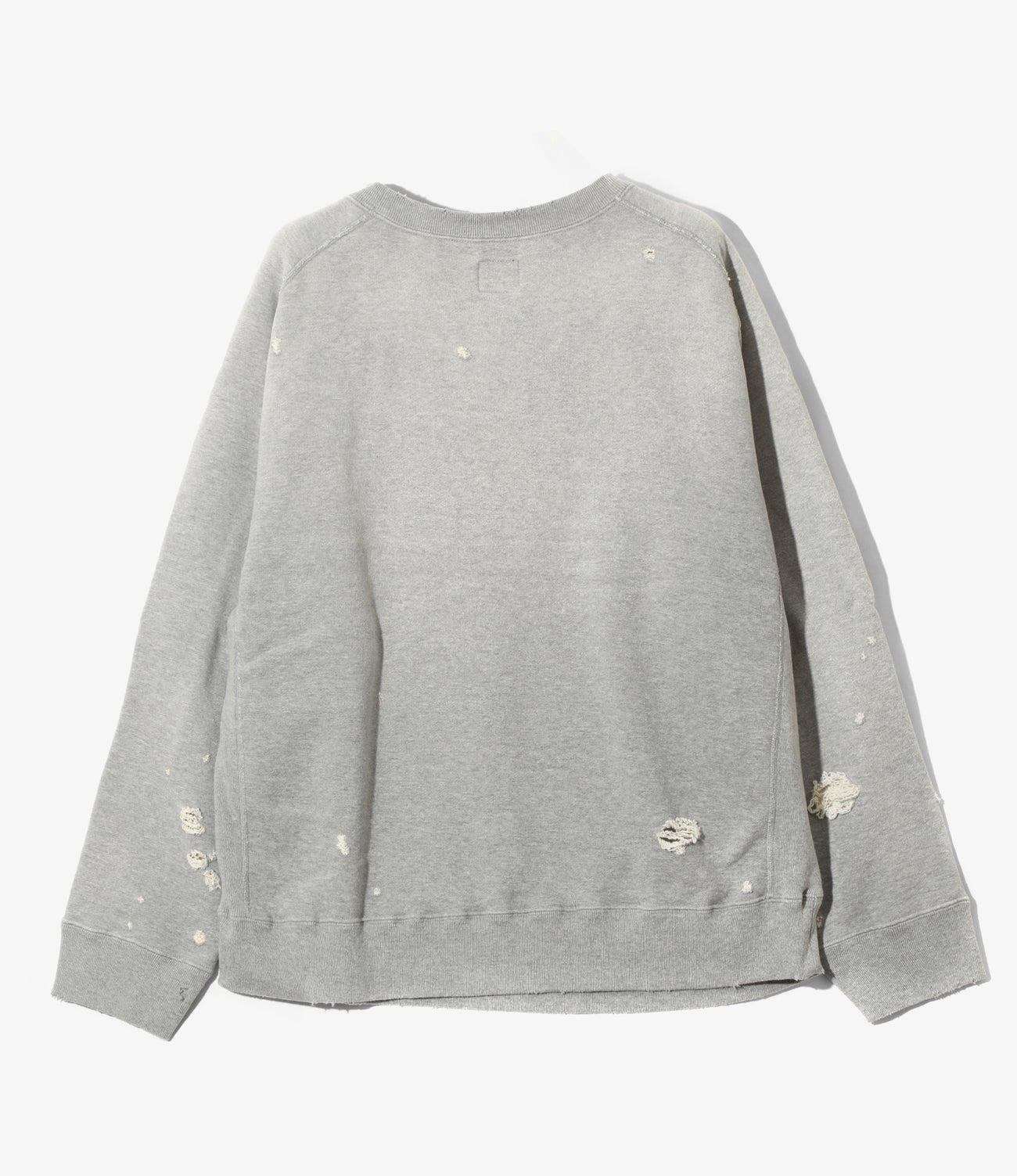 NEEDLES/ニードルズ/DECONSTRUCTED SWEAT SHIRT スウェット　トレーナー H.GRAY M