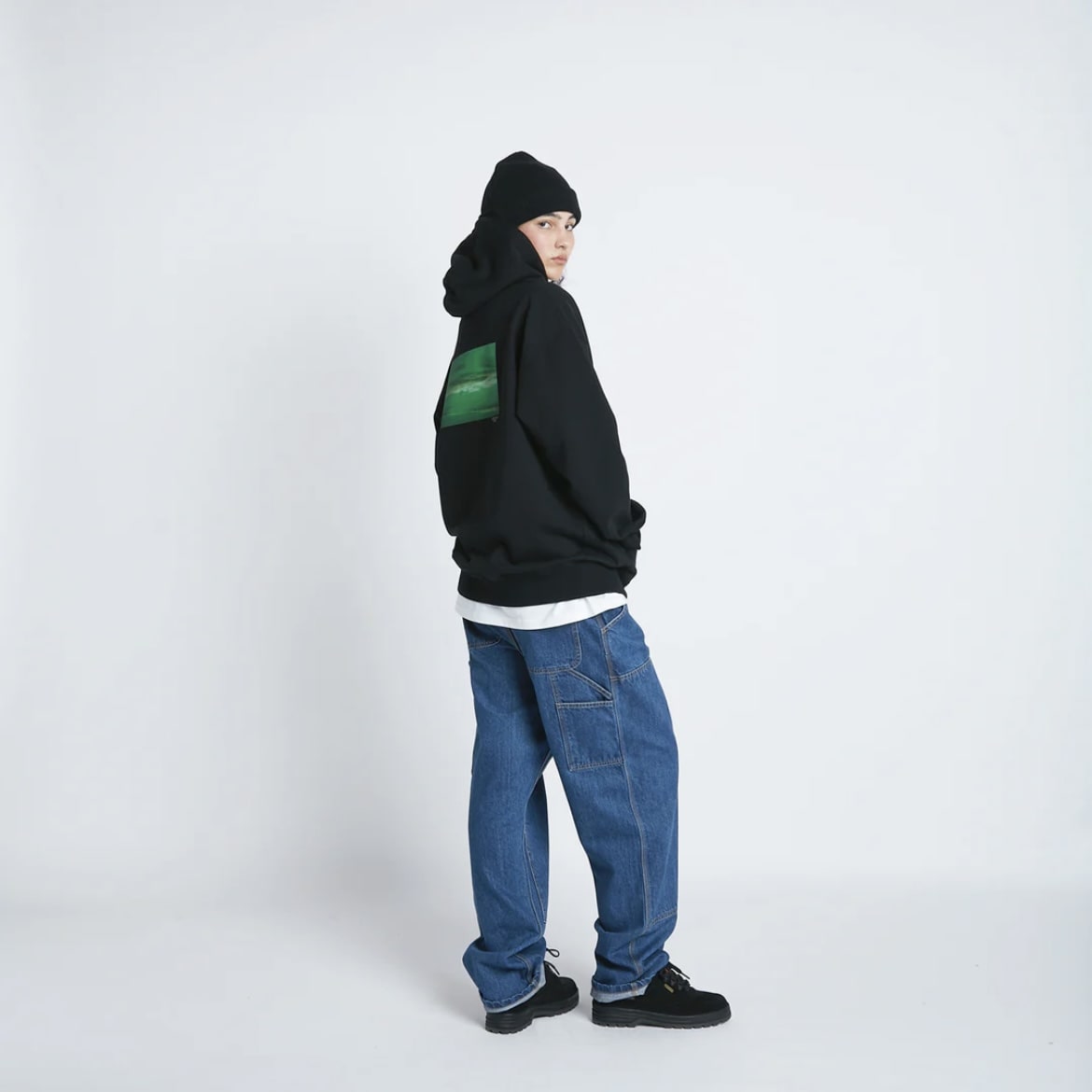 FUTUR/フューチャー/TELE HOODIE(M BLACK)｜ ビーバー｜池袋PARCO