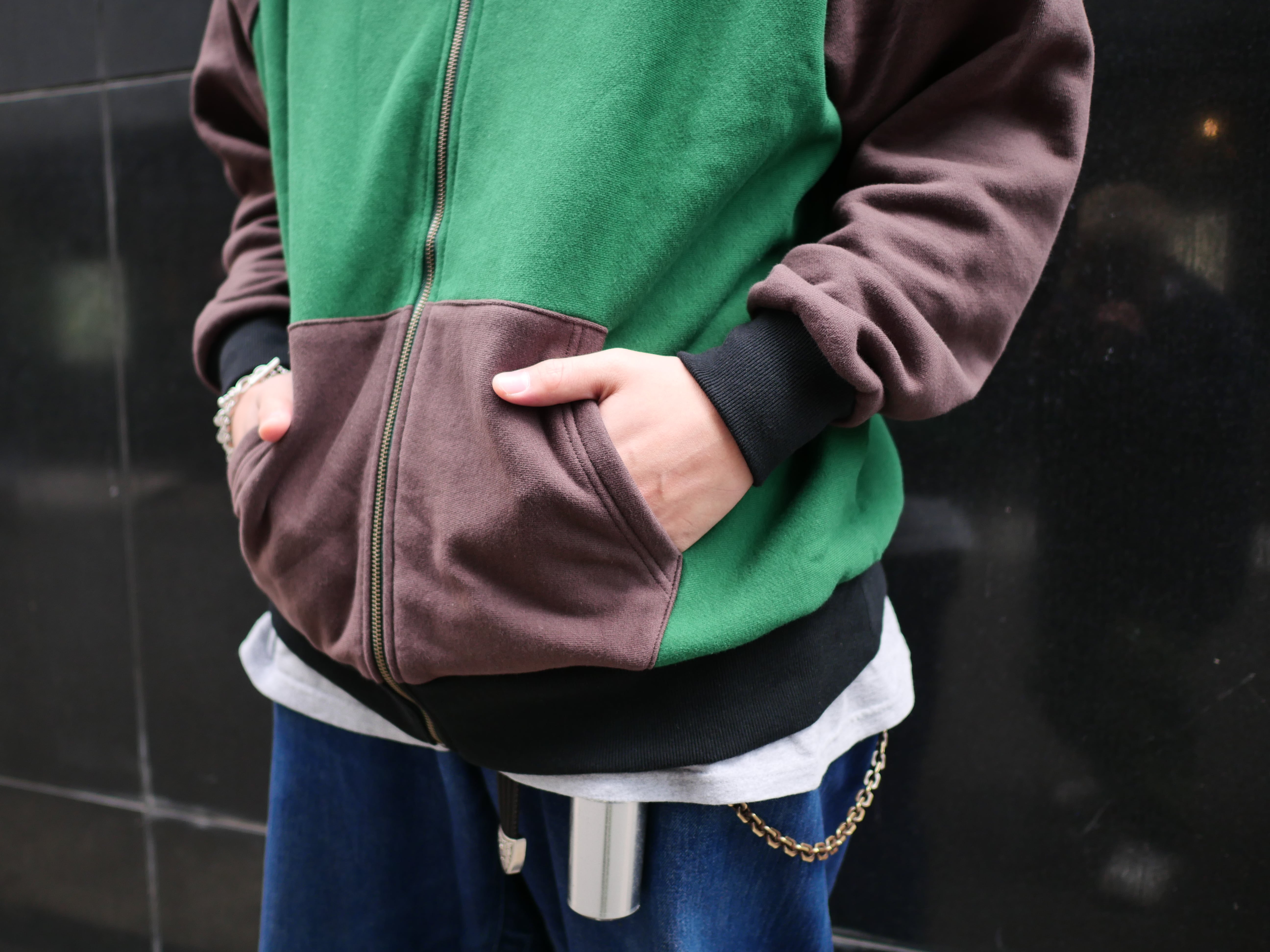 kan×BEAVER/カン×ビーバー/KAN ZIP PARKA/カンジップパーカー(M GREEN ...