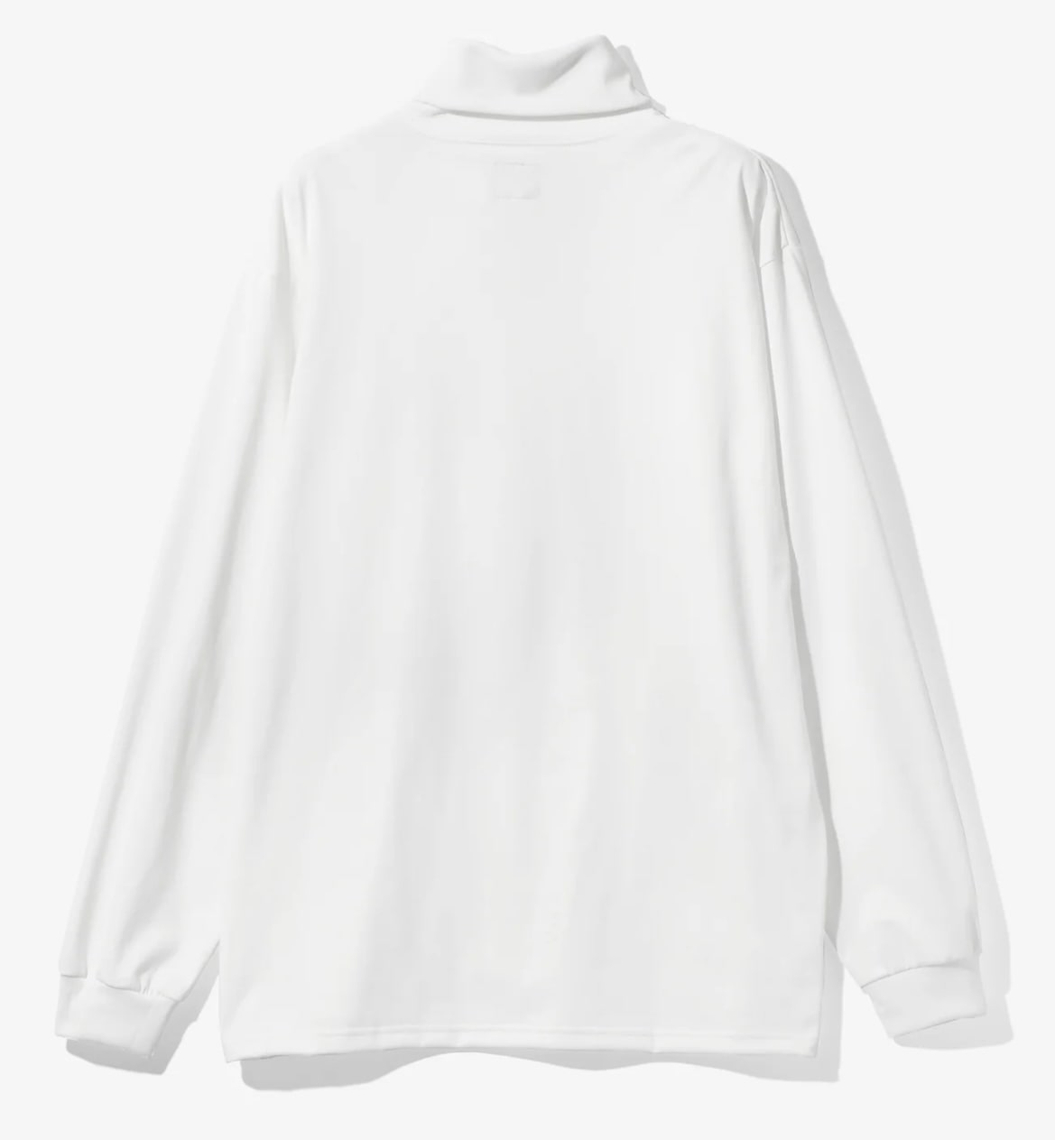 Needles/ニードルズ/L/S HIGH NECK TEE - POLY JERSEY 24AW WHITE S