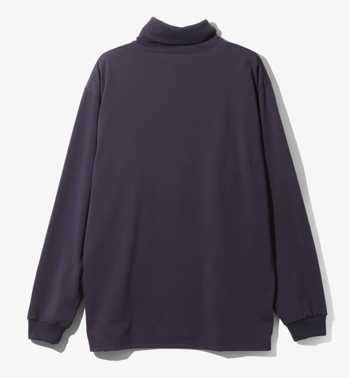 Needles/ニードルズ/L/S HIGH NECK TEE - POLY JERSEY 24AW PURPLE S