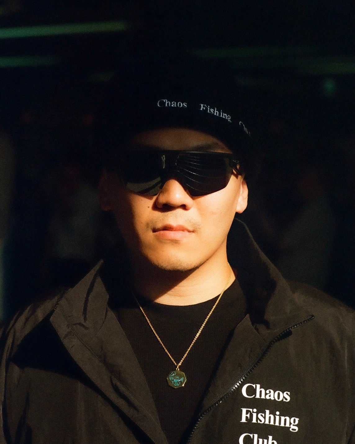 CHAOS FISHING CLUB/カオスフィッシングクラブ/LOGO WATCH CAP Black FREE