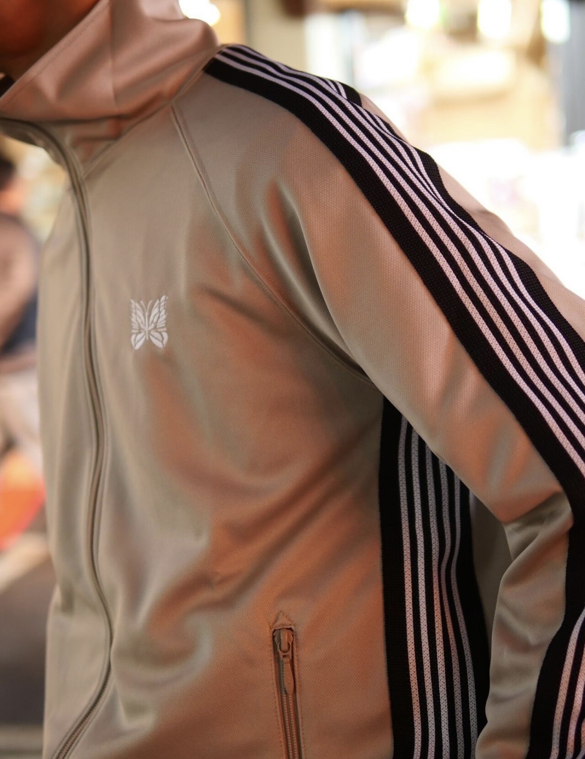 Needles/ニードルズ/BEAVER×Needles 別注Track Jacket-Poly