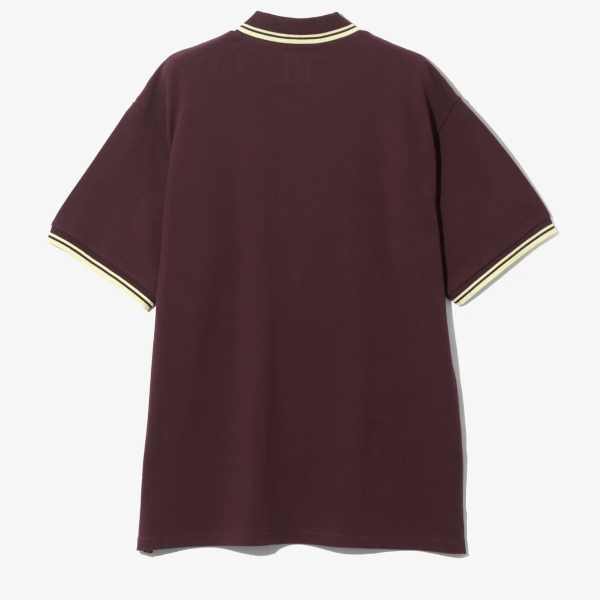 NEEDLES/ニードルズ/SHAWL COLLAR S/S POLO - COTTON PIQUE-25SS- ポロシャツ WINE S
