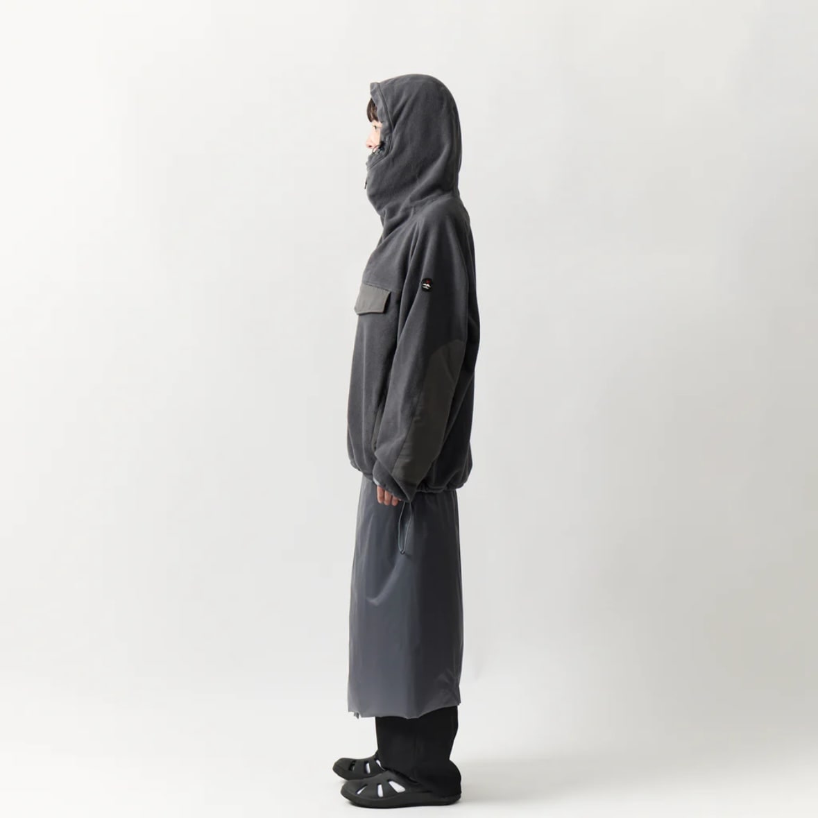 Y(dot) BY NORDISK（ワイドット バイ ノルディスク）/BALACKLAVA ANORAK HOODIE GRAY L