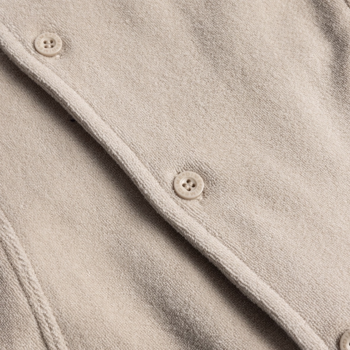 Dime/ダイム/TERRY CLOTH SHIRT BEIGE M