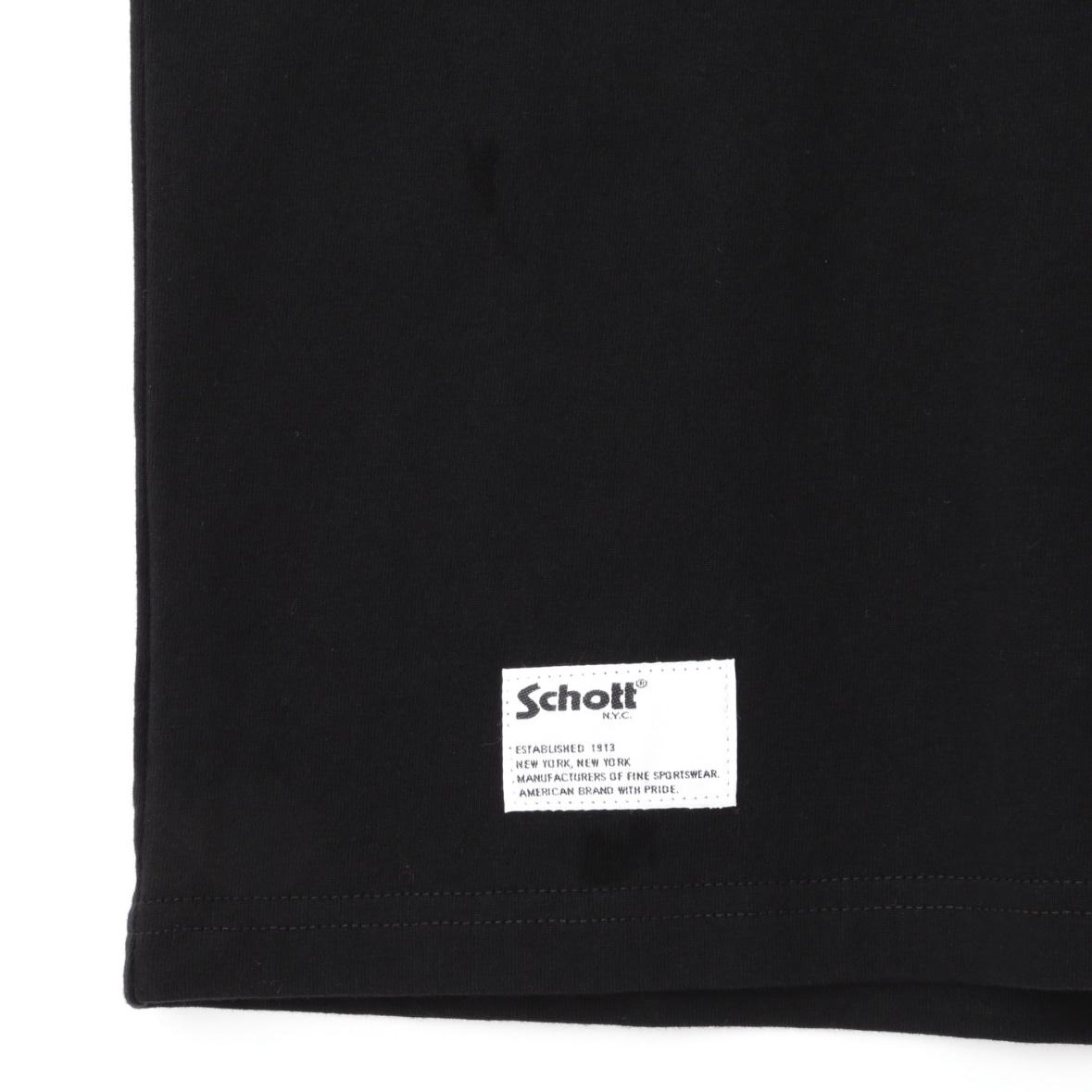 Schott/ショット/DEER STUDS T-SHIRT FLOWER/ディア スタッヅ Tシャツ フラワー ブラック M