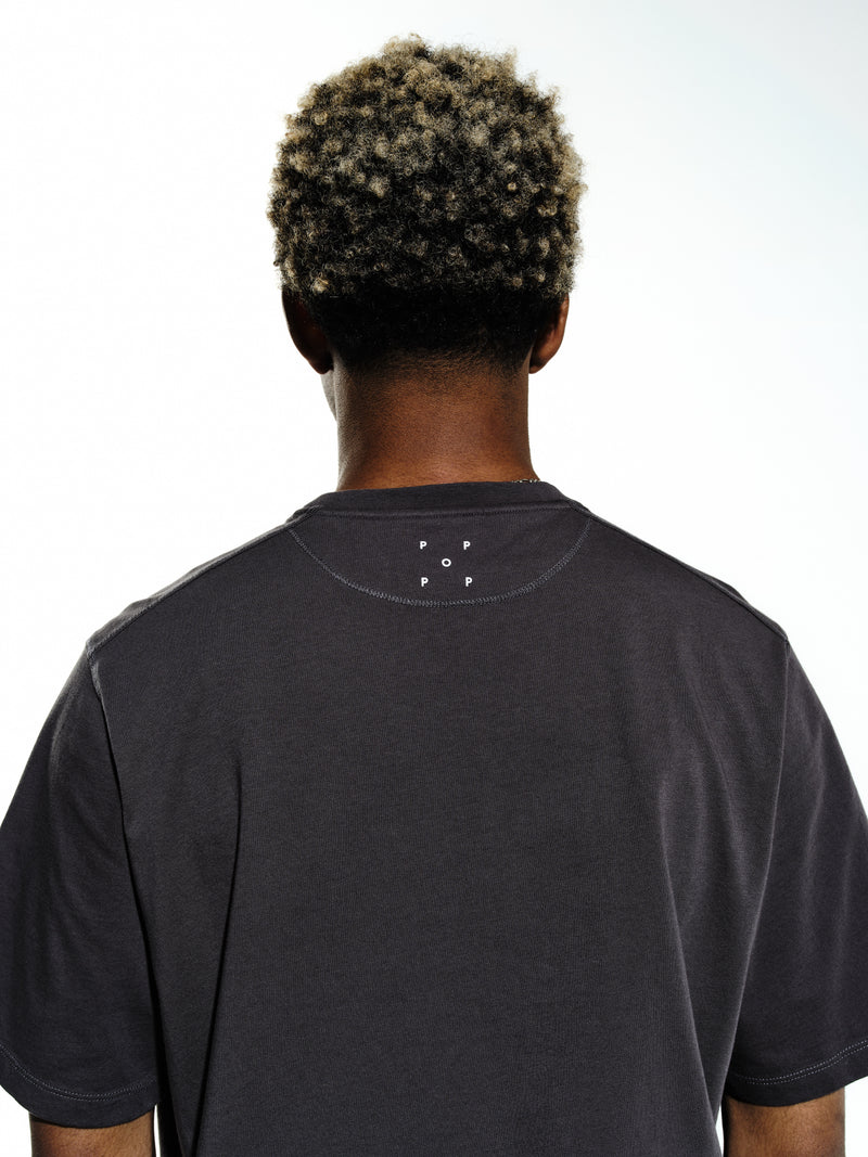 POP TRADING CO/ポップトレーディングカンパニー/Pop Whale T-Shirt Charcoal チャコール M