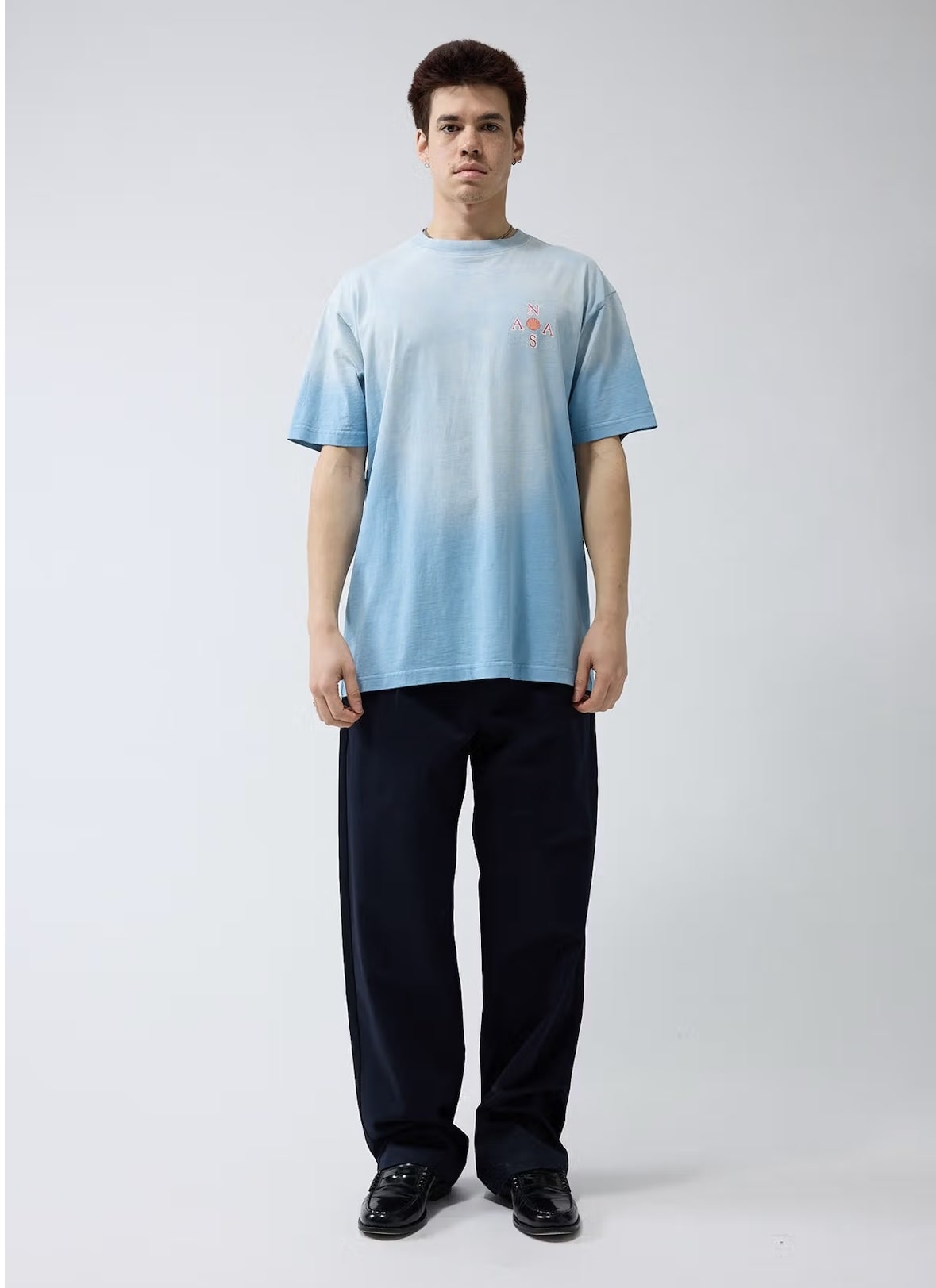 New Amsterdam Surf Association/ニューアムステルダムサーフアソシエーション/SURFBOARD TEE WASHED BLUE WASHED BLUE M