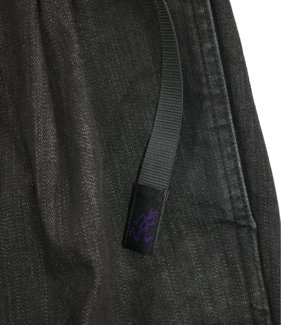 GRAMICCI×BEAVER/グラミチ×ビーバー　別注TUCK TAPERD DENIM PANT タックテーパードデニムパンツ ブラック S