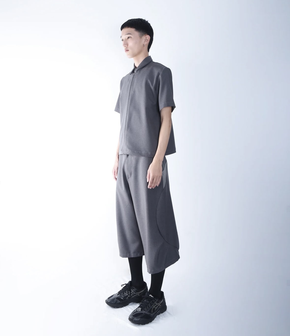 ryaw/リャウ/Coa SHIRTS 半袖シャツ GRAY 2