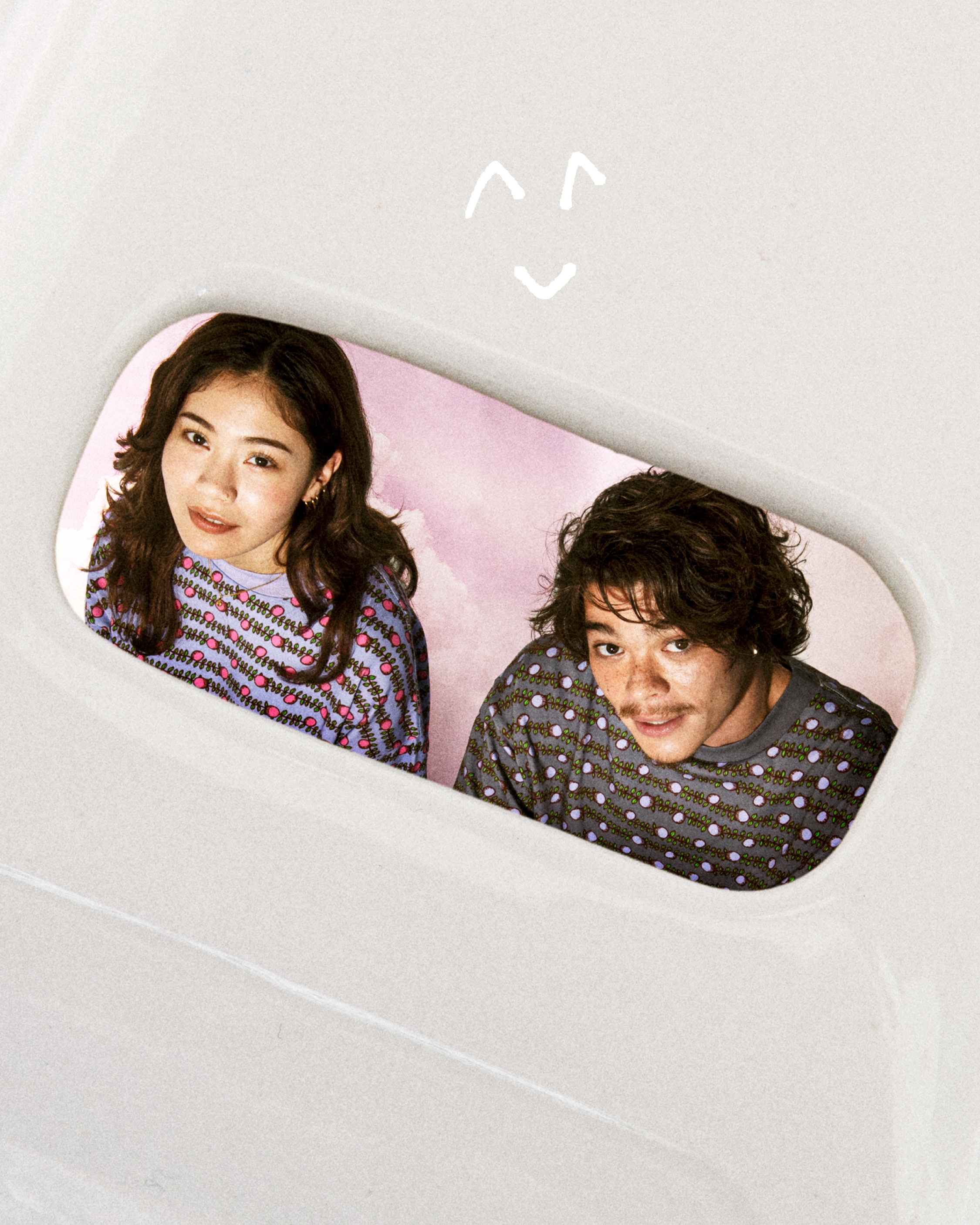 Acy/エイシー/MI PATTURN TEE LILAC 2