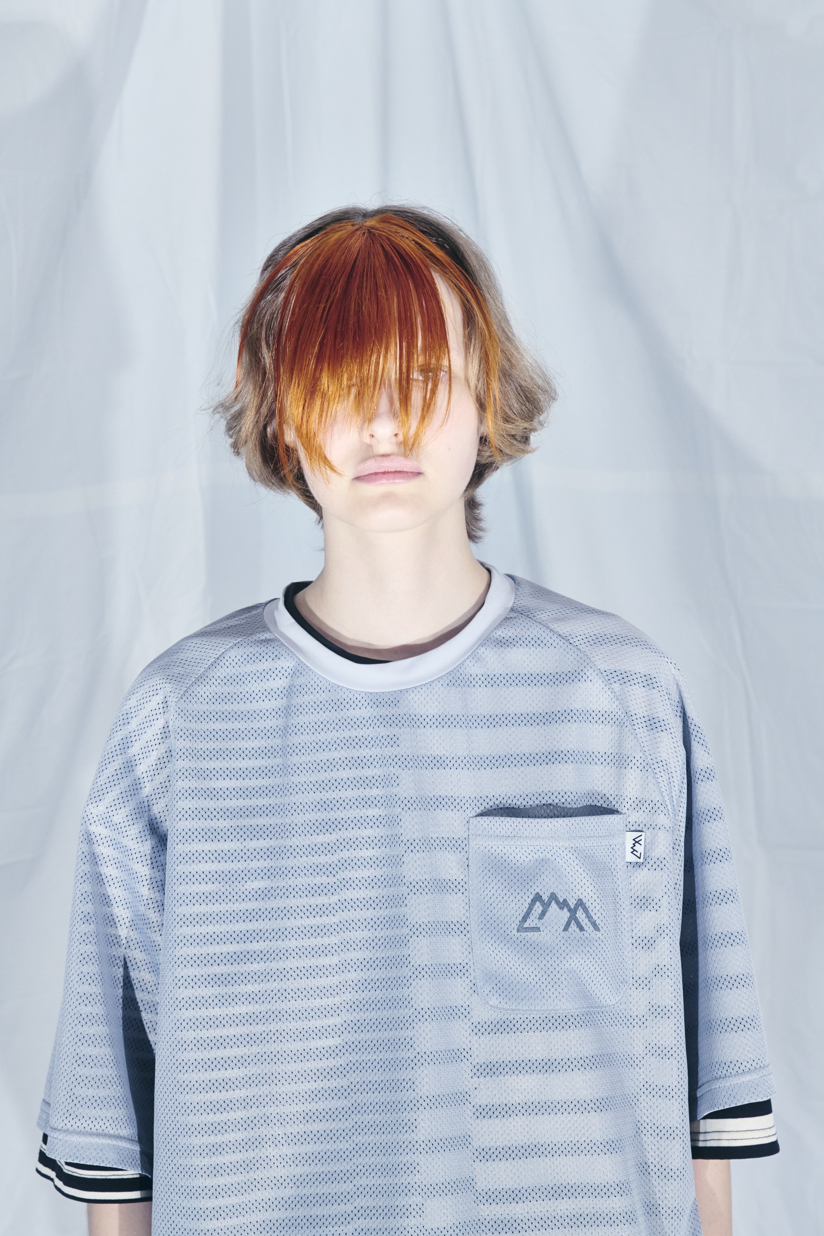 CMF OUTDOOR GARMENT/シーエムエフアウトドアガーメント/別注QUICK DRY MESH TEE S/S GRAY M