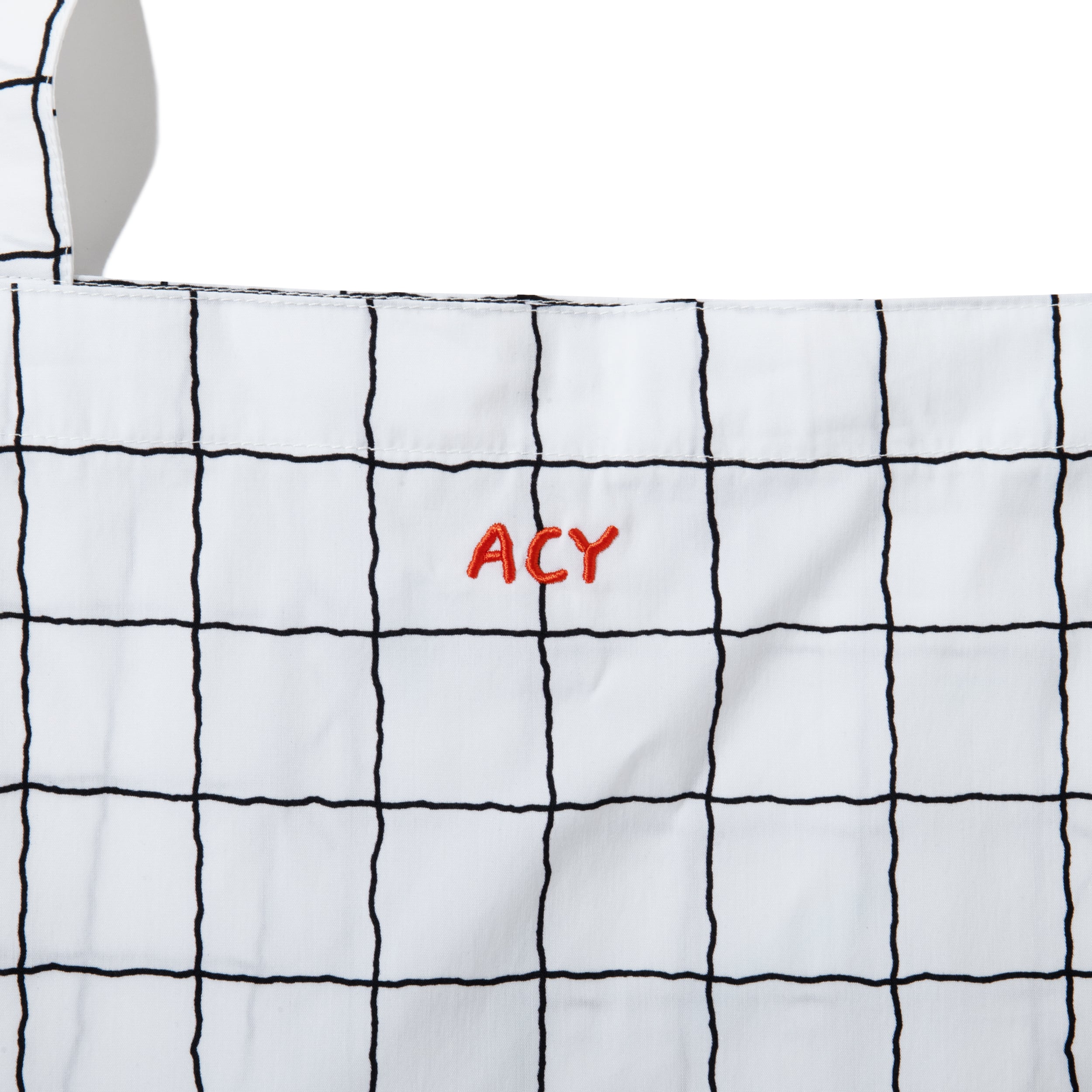 Acy/エイシー/AK PATTERN RICH TOTE WHITE FREE