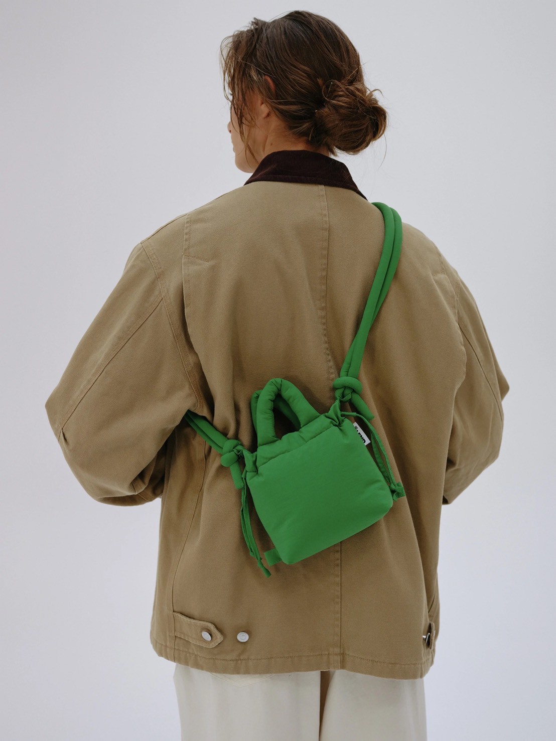 OLEND/オレンド/Micro Ona Soft Bag バッグ Green FREE