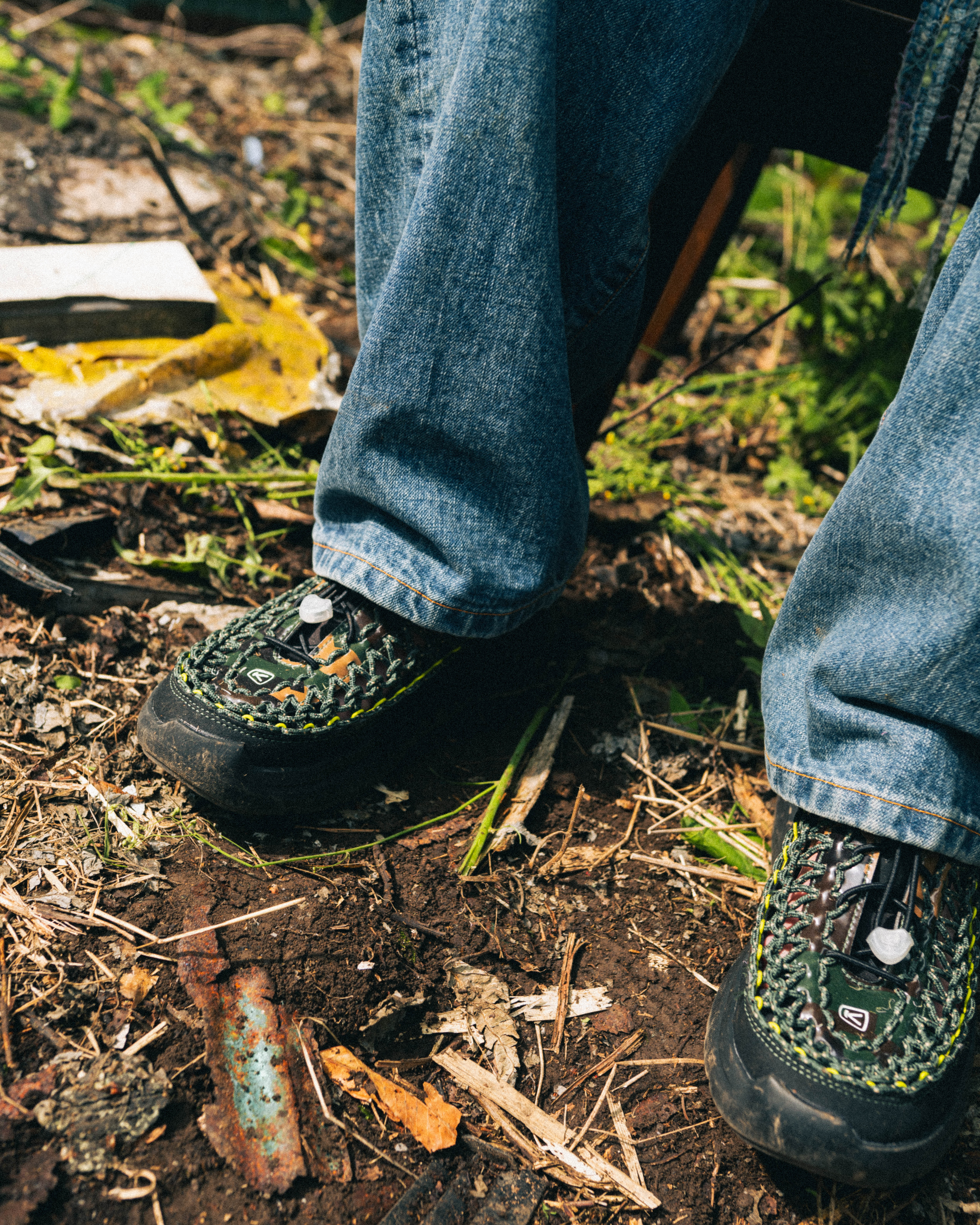 FAF×KEEN/エフエーエフ(Fake As Flowers/フェイクアスフラワーズ) ×キーン/KEEN UNEEK WK ユニーク CAMO 26cm