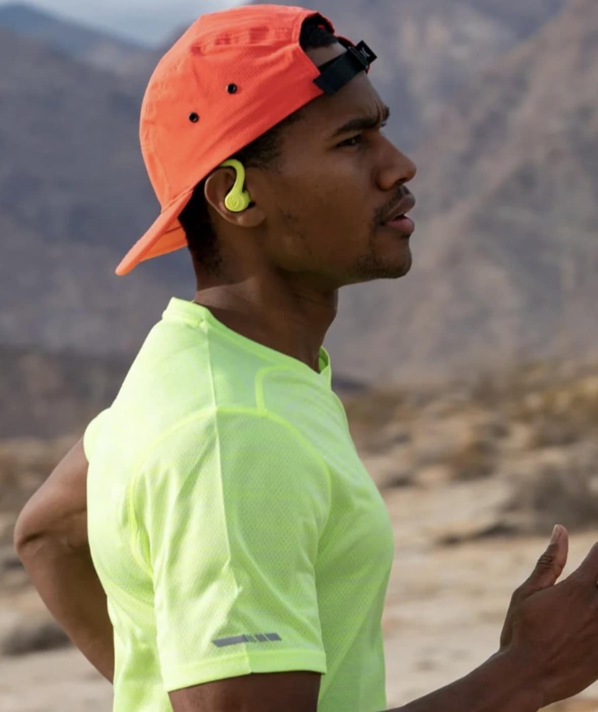 JLab/ジェイラブ  GO SPORT＋  ワイヤレスイヤホン イエロー FREE