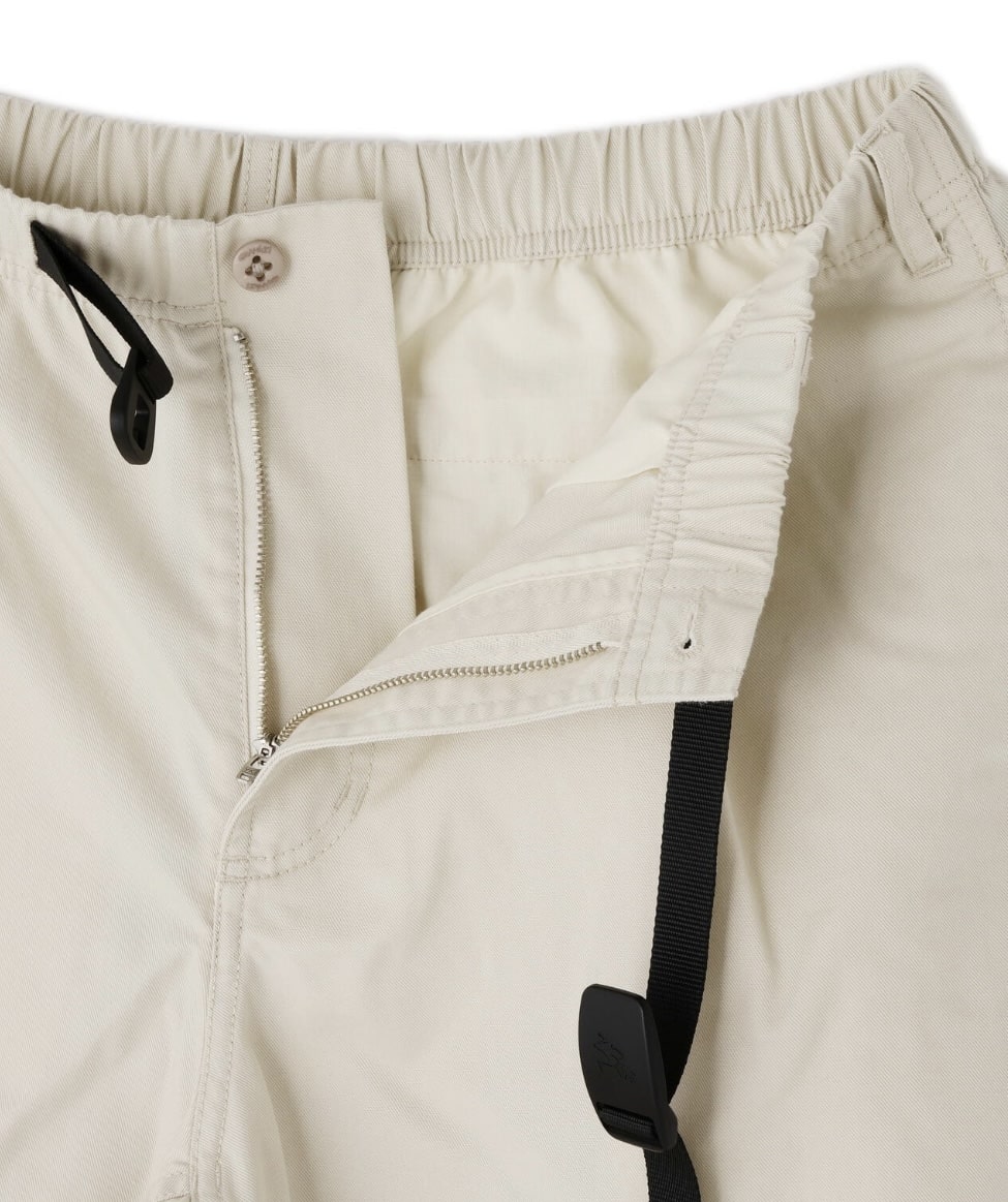 GRAMICCI×BEAVER/グラミチ×ビーバー　別注TUCK T/C TWILL PANTS　別注タックT/Cツイルパンツ アイボリー S